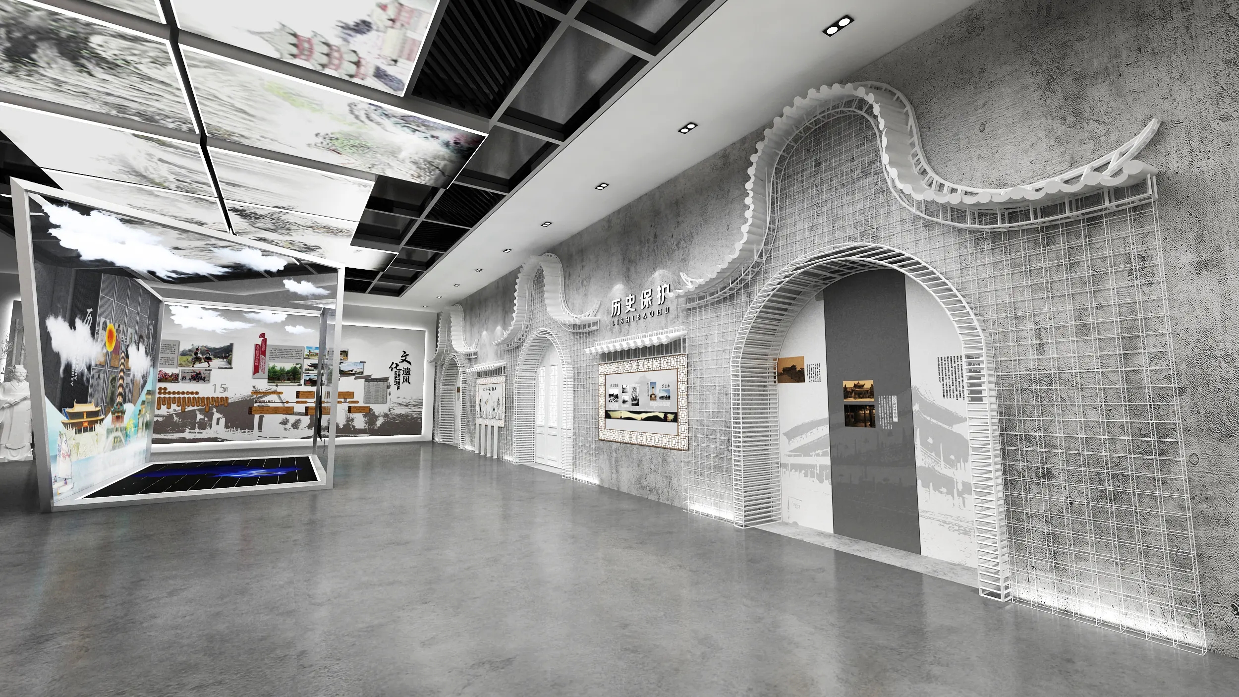 展廳設(shè)計(jì) ， 展廳 ， 鑫時(shí)空