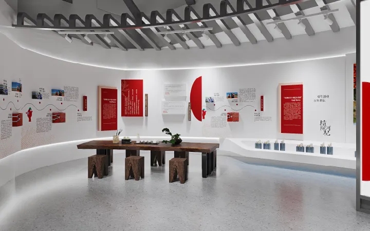 展廳設(shè)計(jì) ，展廳 ，鑫時(shí)空